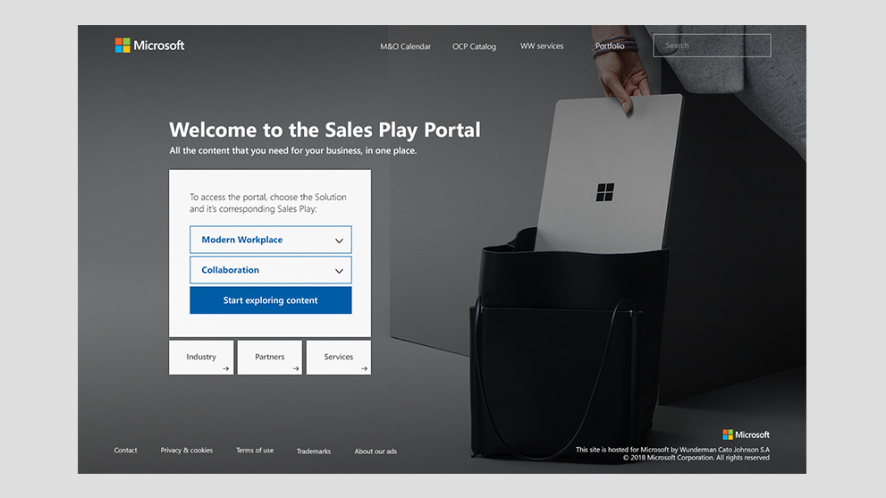 Sales Play Portal